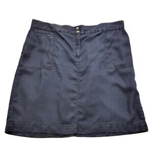 J.Jill Cargo Skirt XL Indigo Blue